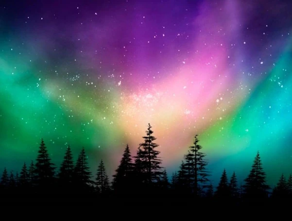 beautiful aurora borealis
